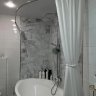Штора для ванной ESSEN 180х200 см белая фото 34