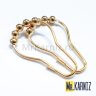 Кольца для штор Piercing Yellow Gold 12 шт. фото 3