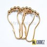Кольца для штор Piercing Yellow Gold 12 шт. фото 4