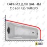Карниз для ванны Jacob Delafon Odeon Up 160х90 Усиленный 20 мм MrKARNIZ фото 1